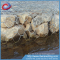 Galvanized wire mesh stone floating gabion cage